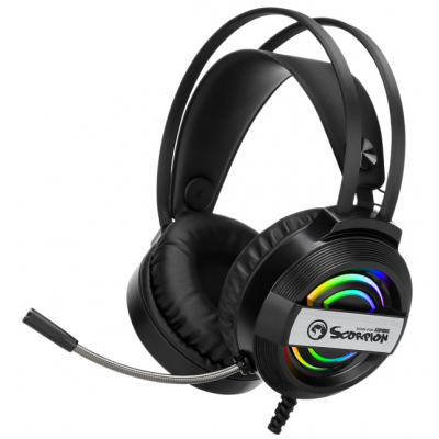 Наушники Marvo HG8902 Multi-LED Black (HG8902) (U0594681)