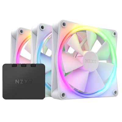 Кулер для корпуса NZXT F120RGB Triple (White) (RF-R12TF-W1) (U0658093)