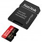 Карта пам'яті SanDisk 256 GB microSDXC UHS-I U3 Extreme Pro+SD Adapter (SDSQXCD-256G-GN6MA) (U0722142)