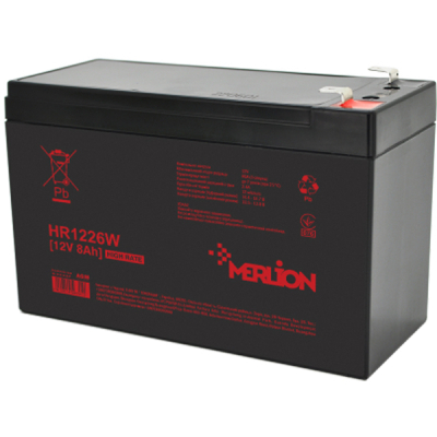 Батарея до ДБЖ Merlion 12V-8.0Ah, HR1226W (HR1226W) (U0778928)