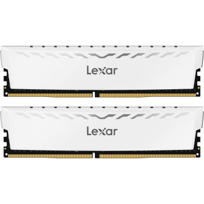 Модуль памяти для компьютера DDr432GB (2x16GB) 3600 MHz Thor White Lexar (LD4BU016G-R3600GDWG) (U0909448)