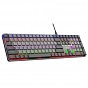 Клавиатура GamePro MK145R Red Swich Low Profile USB Dark Gray (MK145R) (U0968323)