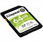 Карта пам'яті Kingston 64GB SDXC class 10 UHS-I U3 Canvas Select Plus (SDS2/64GB) (U0396242)