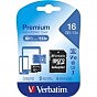 Карта пам'яті Verbatim 16GB microSDHC class 10 (MDAVR-10/G) (U0431950)
