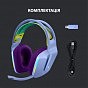 Наушники Logitech G733 Lightspeed Wireless RGB Gaming Headset Lilac (981-000890) (U0478039)