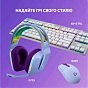 Наушники Logitech G733 Lightspeed Wireless RGB Gaming Headset Lilac (981-000890) (U0478039)