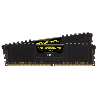 Модуль пам'яті для комп'ютера DDR4 32GB (2x16GB) 3600 MHz Vengeance LPX Black Corsair (CMK32GX4M2D3600C18) (U0565769)