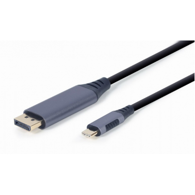 Кабель мультимедійний USB-C to DisplayPort 1.8m 4K 60Hz Cablexpert (CC-USB3C-DPF-01-6) (U0625166)