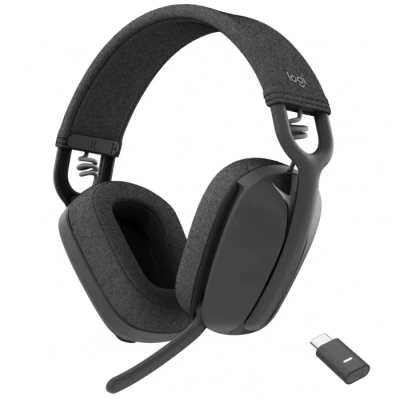 Навушники Logitech Zone Vibe for Business Wireless MS Graphite (981-001157) (U0815831)