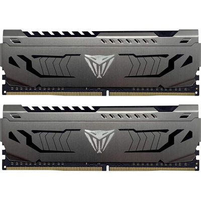 Модуль памяти для компьютера DDR4 32GB (2x16GB) 3600 MHz Viper Steel Patriot (PVS432G360C8K) (U0821666)