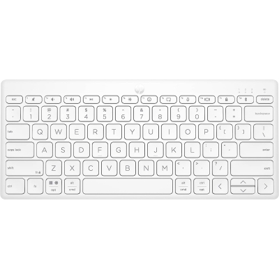 Клавіатура HP 350 Compact Multi-Device Bluetooth UA White (692T0AA) (U0838252)