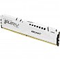 Модуль пам'яті для комп'ютера DDR5 32GB 5200 MHz FURY Beast White Kingston Fury (ex.HyperX) (KF552C40BW-32) (U0883802)