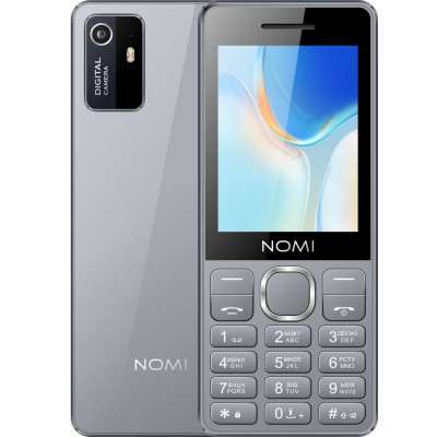 Мобильный телефон Nomi i2860 Grey (U0925051)