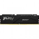 Модуль пам'яті для комп'ютера DDR5 16GB 6800 MHz Beast Black Kingston Fury (ex.HyperX) (KF568C34BB-16)