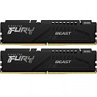 Модуль памяти для компьютера DDR5 32GB (2x16GB) 6800 MHz Beast Black Kingston Fury (ex.HyperX) (KF568C34BBK2-32)