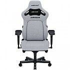 Кресло игровое Anda Seat Kaiser 4 Fabric Size XL Grey (AD12YDDC-XLL-20-G-CF)