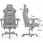 Кресло игровое Anda Seat Kaiser 4 Fabric Size XL Grey (AD12YDDC-XLL-20-G-CF) (U0964900)