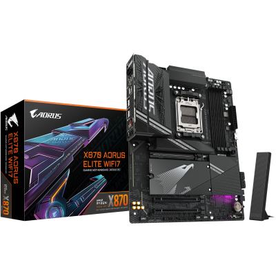 Материнська плата GIGABYTE X870 AORUS ELITE WIFI7 (X870 A ELITE WIFI7) (U0979619)