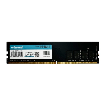 Модуль пам'яті для комп'ютера DDR4 8GB 3200 MHz Wibrand (WI3200DDR4D/8GB) (U0982485)