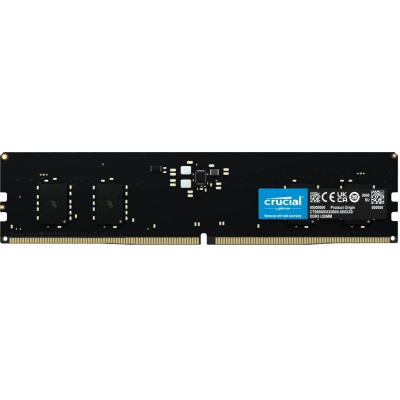 Модуль пам'яті для комп'ютера DDR5 8GB 4800 MHz Micron (CT8G48C40U5) (U0695569)