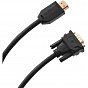 Кабель мультимедийный HDMI to DVI 3.0m 24M 4K60HZ HP (DHC-HD05-03M) (U0866804)