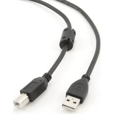 Кабель для принтера USB 2.0 AM/BM 1.8m Cablexpert (CCF-USB2-AMBM-6) (B0005837)