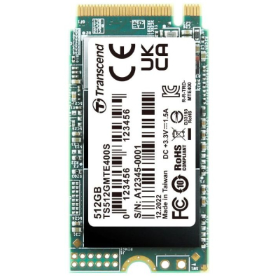 Накопичувач SSD M.2 2242 512GB Transcend (TS512GMTE400S) (U0780659)