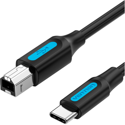 Кабель для принтера USB 2.0 USB-C/BM 2.0m 2.4А 480Mbps Vention (CQUBH) (U0955454)