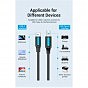 Кабель для принтера USB 2.0 USB-C/BM 2.0m 2.4А 480Mbps Vention (CQUBH) (U0955454)