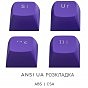 Клавиатура Dark Project ALU87 Celestial ABS RGB Mech G3MS Voidstone Violet (DPKB_CELESTIAL_87_ANSI_UA) (U1006178)