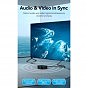 Кабель мультимедийный HDMI to HDMI 5.0m V2.0 4K 60Hz Aluminum Alloy Blue Vention (ALHSJ) (U0955484)