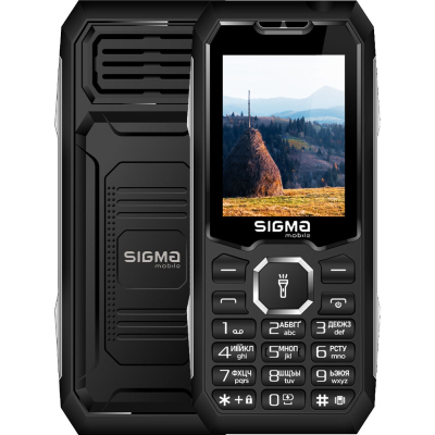 Мобильный телефон Sigma X-style 341 BRO Type-C Black (4827798368411) (U1012541)