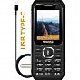 Мобильный телефон Sigma X-style 341 BRO Type-C Black (4827798368411) (U1012541)