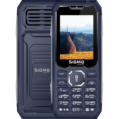Мобільний телефон Sigma X-style 341 BRO Type-C Blue (4827798368428) (U1012542)