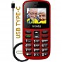 Мобильный телефон Sigma Comfort 50 EASY TYPE-C Red (4827798585221) (U1012546)