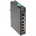 Коммутатор сетевой Dahua PFS3106-4ET-60