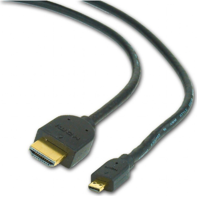 Кабель мультимедійний HDMI A to HDMI D (micro), 1.8m Cablexpert (CC-HDMID-6) (U0039325)
