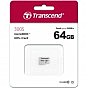 Карта памяти Transcend 64GB microSDXC class 10 UHS-I U1 (TS64GUSD300S) (U0309092)