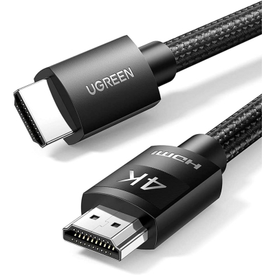 Кабель мультимедійний HDMI to HDMI 3.0m V2.0 Cafule 4K HD119 Ugreen (40102) (U0809685)