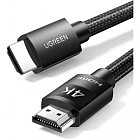 Кабель мультимедийный HDMI to HDMI 3.0m V2.0 Cafule 4K HD119 Ugreen (40102)