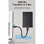 Карман внешний Vention 2.5» HDD/SSD USB 3.0 Micro-B Black (KPAB0) (U0855371)