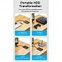 Карман внешний Vention 2.5» HDD/SSD USB 3.0 Micro-B Black (KPAB0) (U0855371)