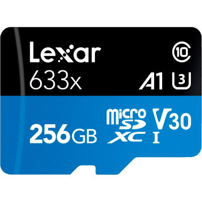 Карта памяти Lexar 256GB microSDXC class 10 UHS-I 633x (LSDMI256BB633A) (U0911668)