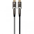 Кабель мультимедийный HDMI to HDMI A/D to A/D 10.0m V.2.0 4K 60Hz Optic (AOC) Cablexpert (CCAP-HDMIDD-AOC-10M)