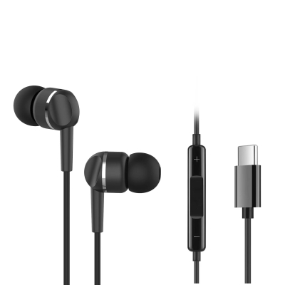 Наушники Ergo VM-735 Type-C Earphones Black (VM-735K) (U0953552)