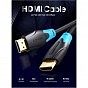 Кабель мультимедійний HDMI to HDMI 8.0m V2.0 4K 60Hz PVC Vention (AACBK) (U0955487)