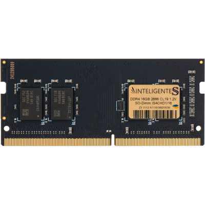Модуль пам'яті для ноутбука SoDIMM DDR4 16GB 2666 MHz INTELIGENTES (IS4CHD1/16) (U0974711)