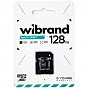 Карта памяти Wibrand 128GB microSD class 10 (WICDHU1/128GB-A) (U1018628)