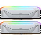 Модуль пам'яті для комп'ютера DDR5 32GB (2x16GB) 5200 MHz NOX RGB Silver Apacer (AH5U32G52C522NWAA-2)