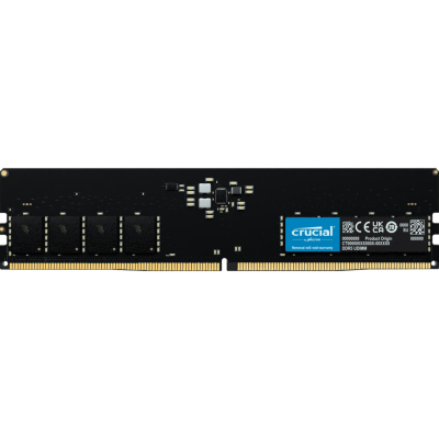 Модуль пам'яті для комп'ютера DDR5 16GB 4800 MHz Micron (CT16G48C40U5T) (U1018606)